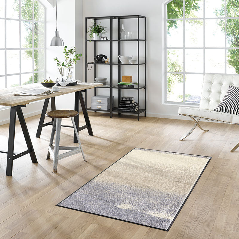 室内・屋外どちらでも使える機能性と丈夫さが魅力の洗える玄関マット 50×75cm 75×120cm wash+dry(ウォッシュ アンド ドライ) Medley beige