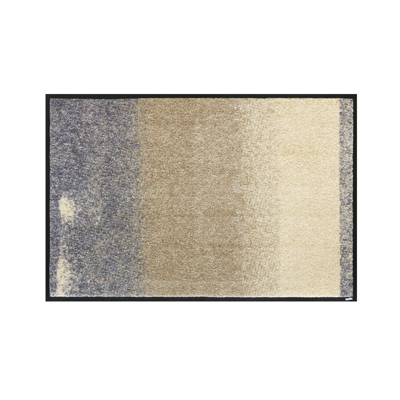 室内・屋外どちらでも使える機能性と丈夫さが魅力の洗える玄関マット 50×75cm 75×120cm wash+dry(ウォッシュ アンド ドライ) Medley beige