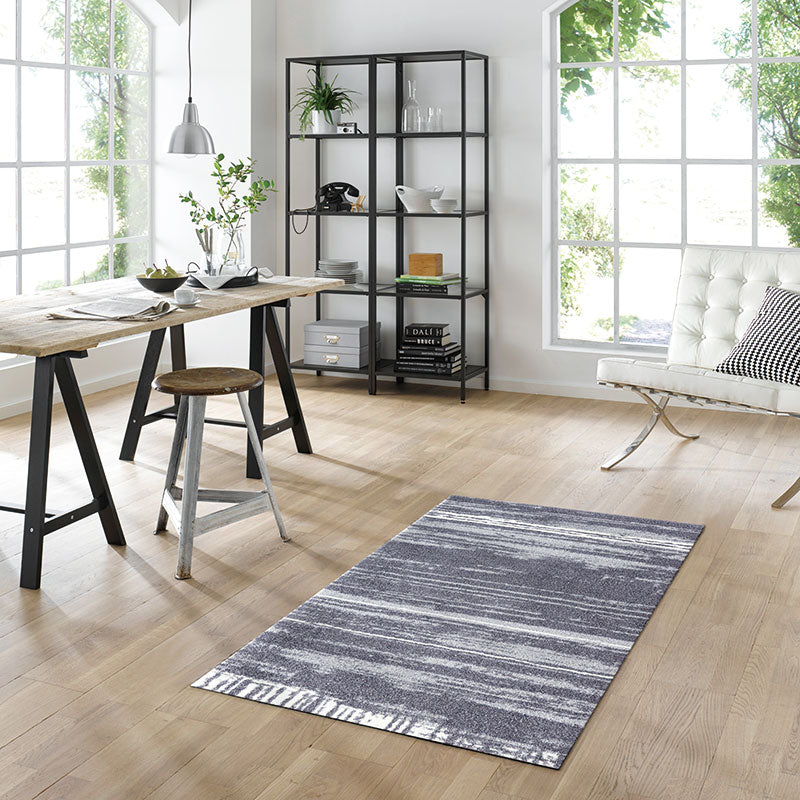 室内・屋外どちらでも使える機能性と丈夫さが魅力の洗える玄関マット 75×120cm wash+dry(ウォッシュ アンド ドライ) Abadan stone