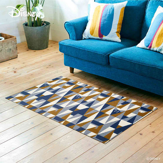 室内・屋外どちらでも使える機能性と丈夫さが魅力の洗える玄関マット 75×120cm wash+dry(ウォッシュ アンド ドライ) Donald/ドナルド ジオメトリック