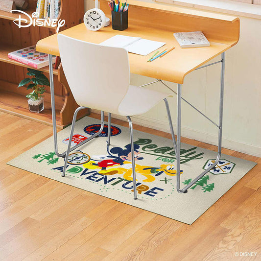 室内・屋外どちらでも使える機能性と丈夫さが魅力の洗える玄関マット 75×120cm wash+dry(ウォッシュ アンド ドライ) Mickey/ミッキー アドベンチャー