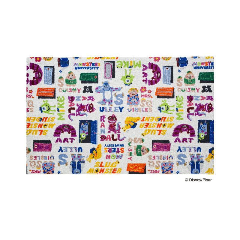 室内・屋外どちらでも使える機能性と丈夫さが魅力の洗える玄関マット 75×120cm wash+dry(ウォッシュ アンド ドライ) Monsters Inc/モンスターズインク