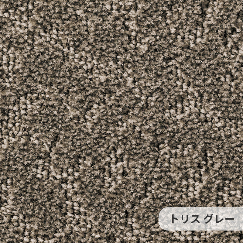 カット&ループパイルによって浮かび上がる柄から生まれる深い品格 ナイロンカーペット Toris - トリス グレー