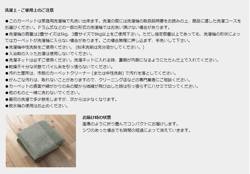 家族も安心 カーペットから抗菌・抗ウィルス クレンゼがついた日本製のストライプデザインラグ
