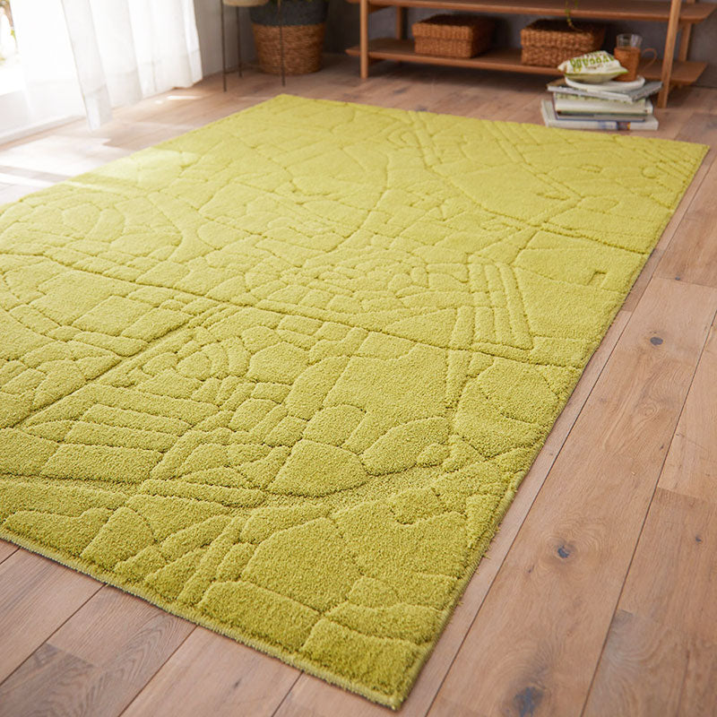 エストニアの地図を高密度で表現した感触も楽しい北欧デザイン!日本製北欧デザインラグ Tariran - タリラン