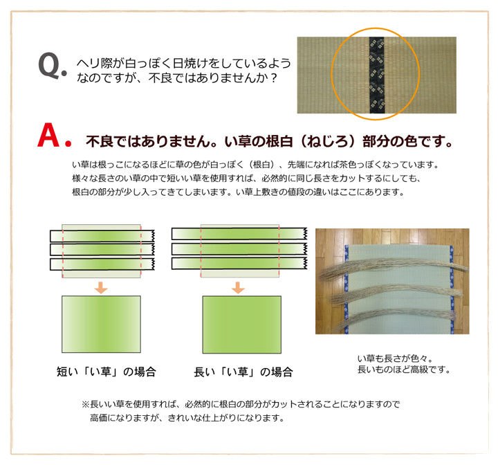 はっ水加工付きい草上敷きカーペット 湖水(こすい)
