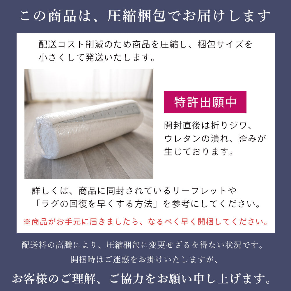 ふんわり、とろけるやさしい触り心地!洗えるマイクロファイバーラグ MS-305