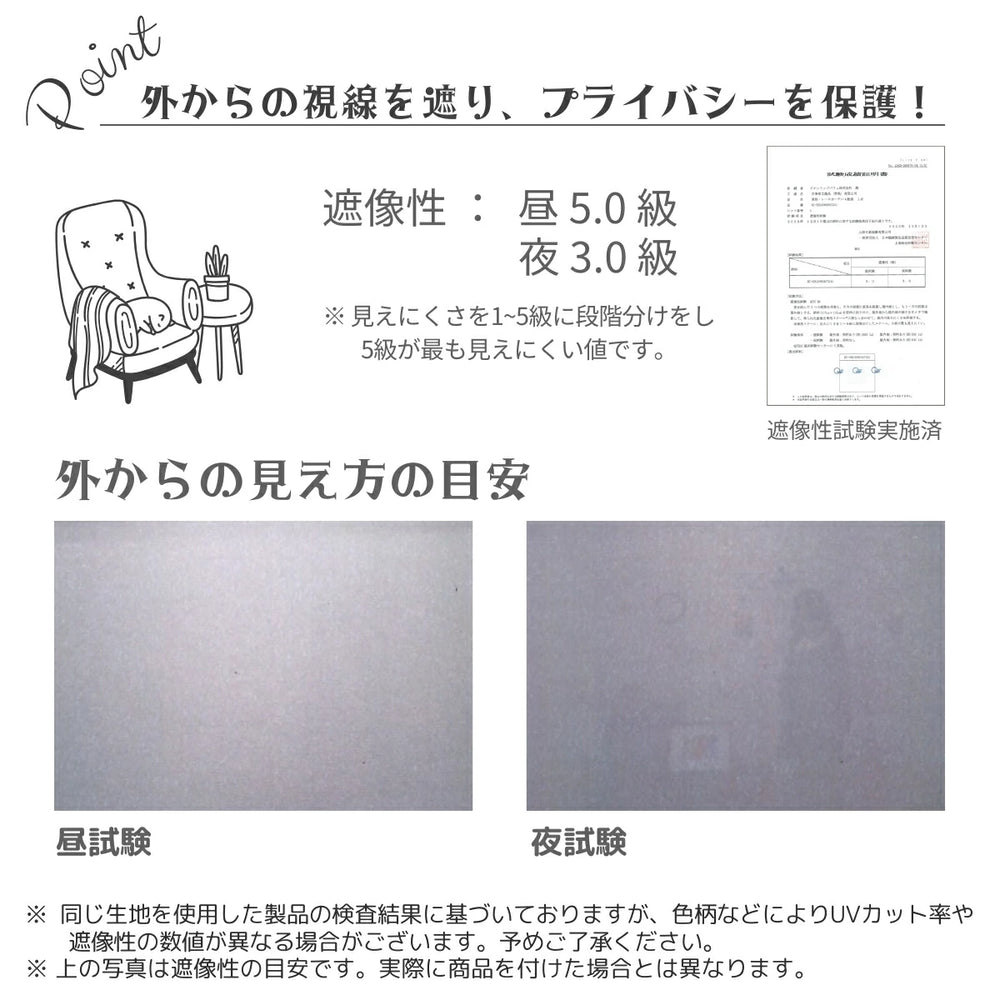 【Sanrio サンリオ】UVカット率82%遮熱 外から見えにくい マイメロディ  レースカーテン 2枚組