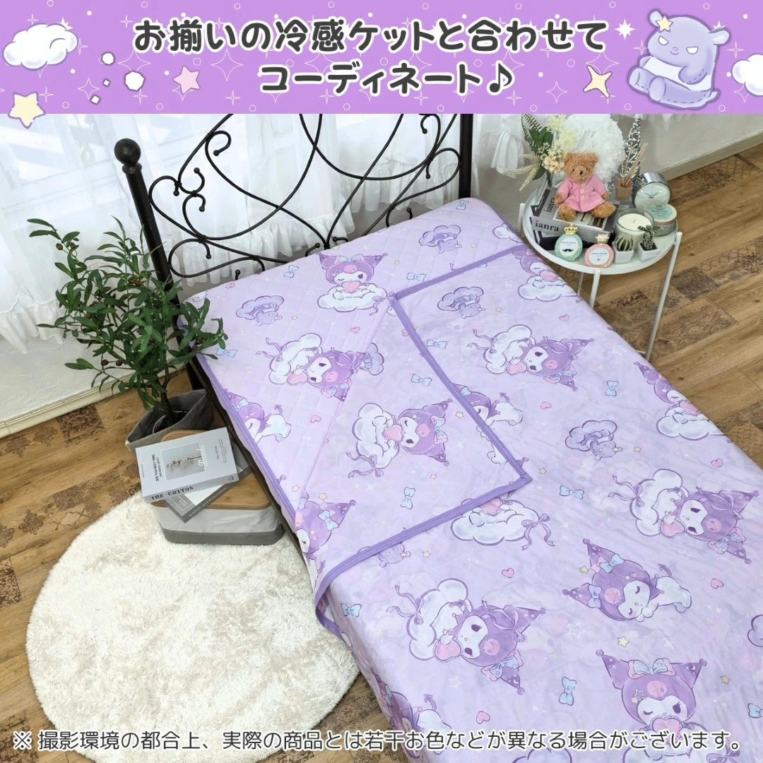 新作 クロミ マイメロディ ひんやり冷感敷きパッドシーツ シングル キャラクター【Sanrio/サンリオ】