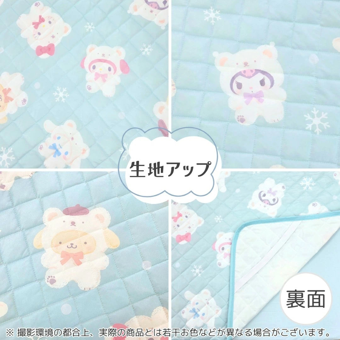 新作 サンリオキャラクターズ ひんやり冷感敷きパッドシーツ シングル キャラクター ひんやりパッド【Sanrio/サンリオ】