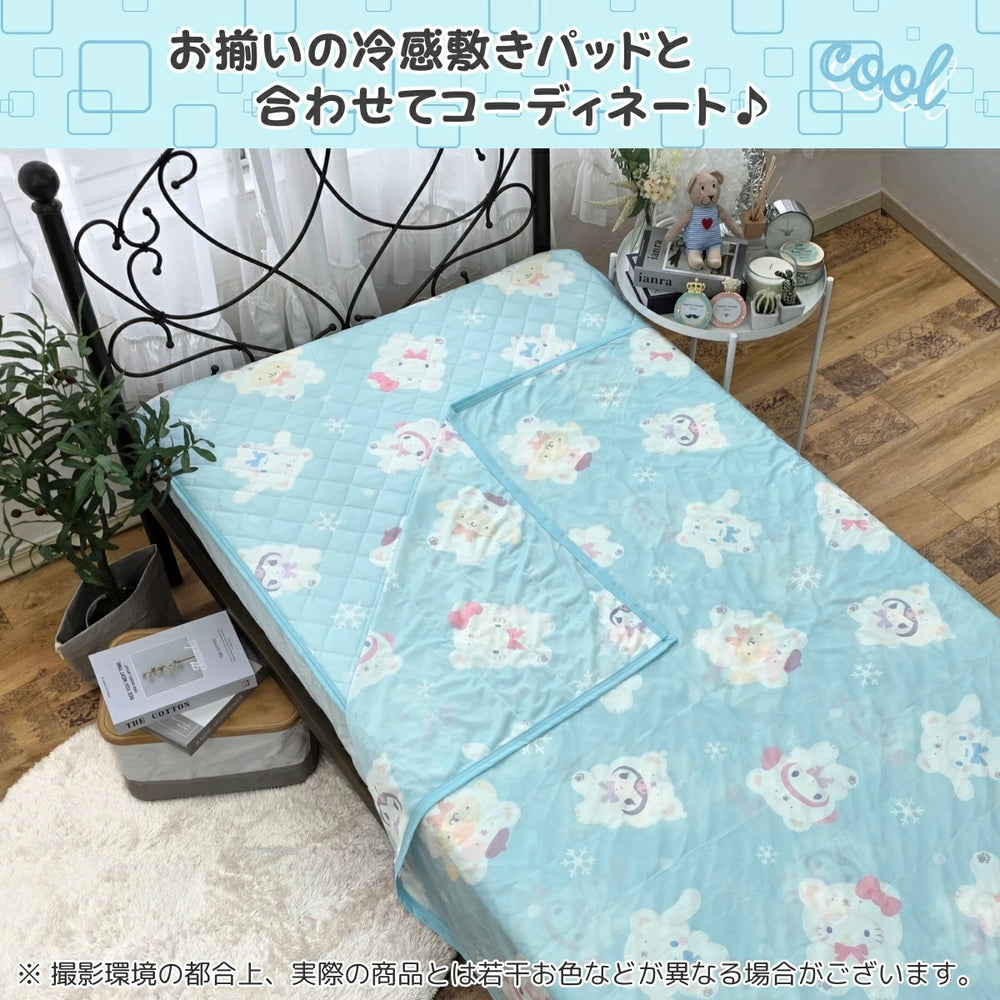新作 サンリオキャラクターズ ひんやり冷感ケットブランケット キャラクター クールケット 【Sanrio/サンリオ】