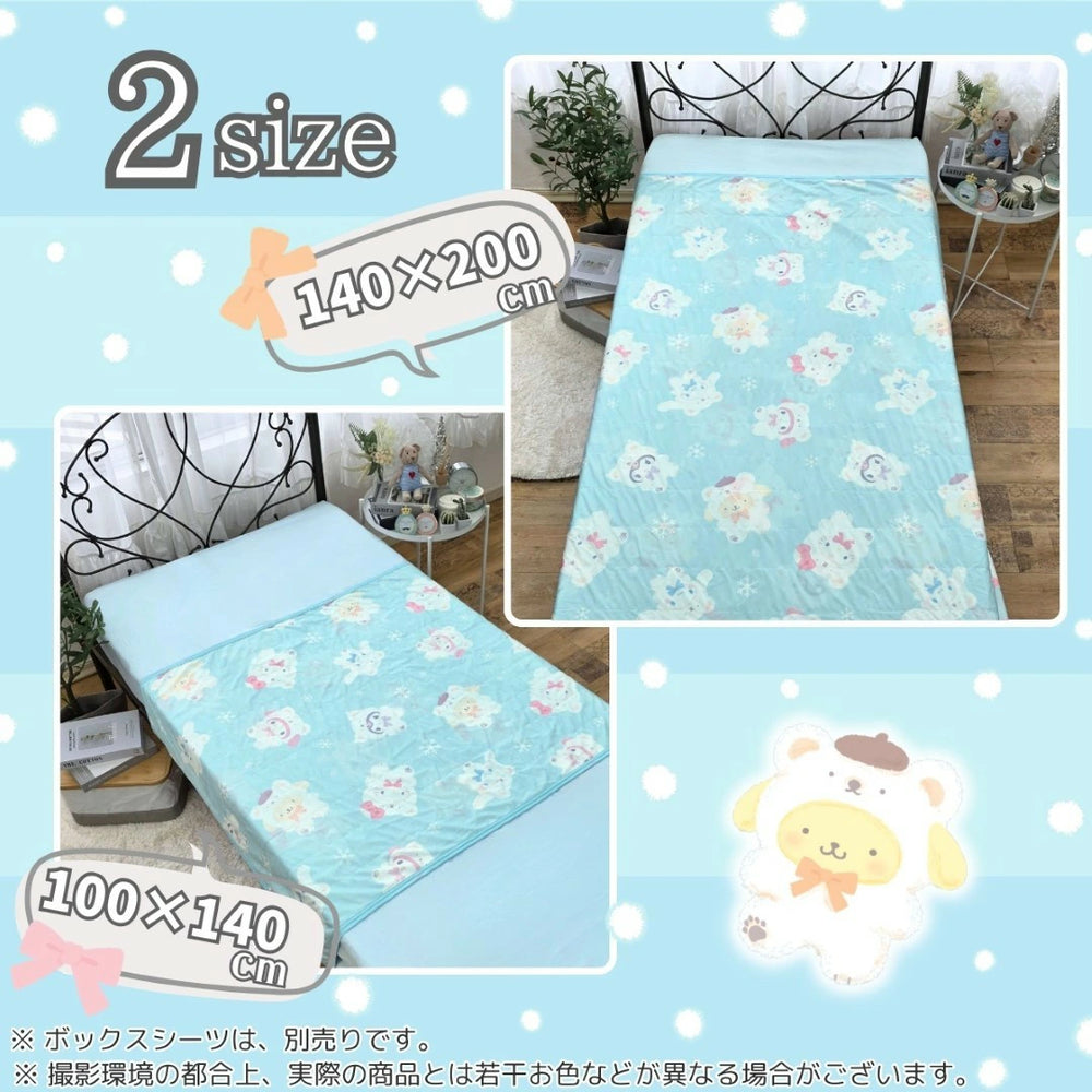 新作 サンリオキャラクターズ ひんやり冷感ケットブランケット キャラクター クールケット 【Sanrio/サンリオ】