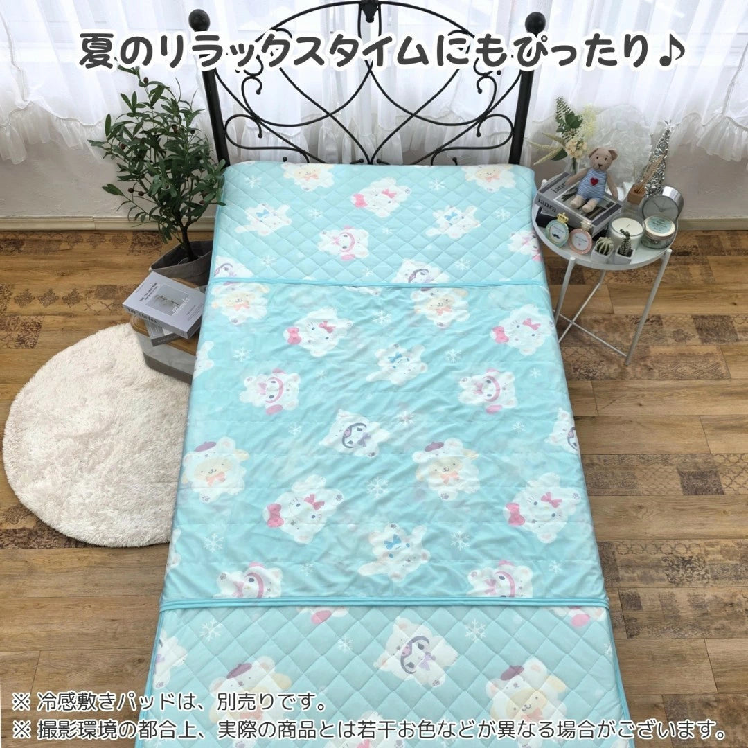新作 サンリオキャラクターズ ひんやり冷感ケットブランケット キャラクター クールケット 【Sanrio/サンリオ】