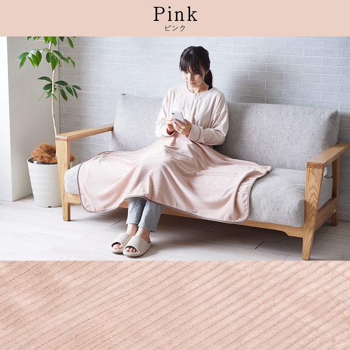 クルム ひざ掛け フランネル 肌触りなめらか