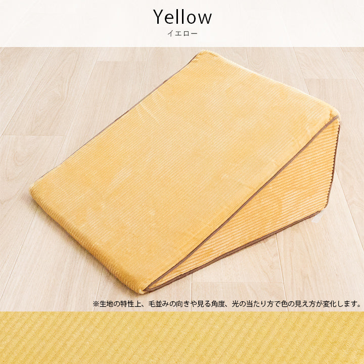 肌触りなめらかクッション ベッドレストピロー フランネル