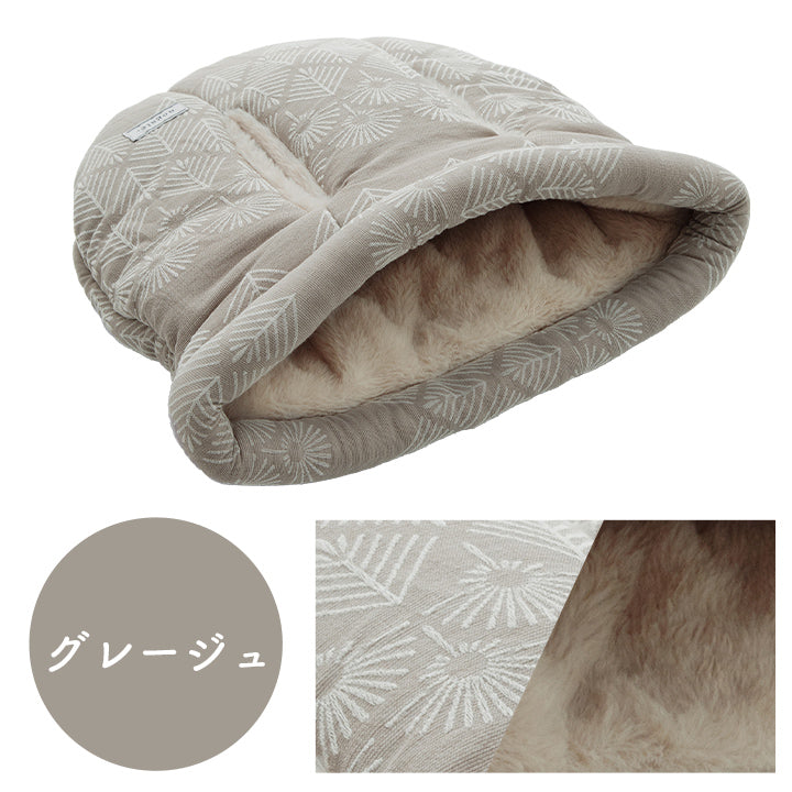 ペット クッション 冬 暖かい 冬用 フェイクファー 抱っこ 袋  約35×40cm
