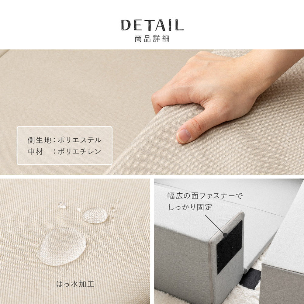 ちょこっと置けるキッズコーナー 【5点セット】キッズコーナー　チョコキッズ　ブロック4個＋マット1枚