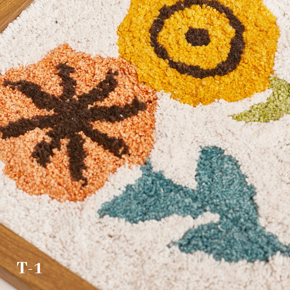 北欧テイストなアートファブリックパネル　KUKKA　クッカ　タフティングアート