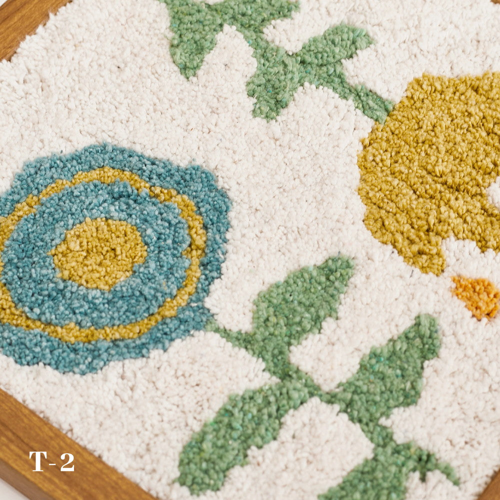 北欧テイストなアートファブリックパネル　KUKKA　クッカ　タフティングアート