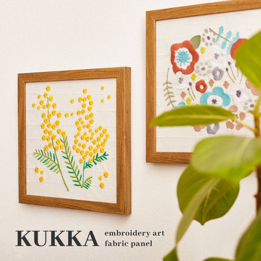 北欧テイストなアートファブリックパネル　KUKKA　クッカ　タフティングアート