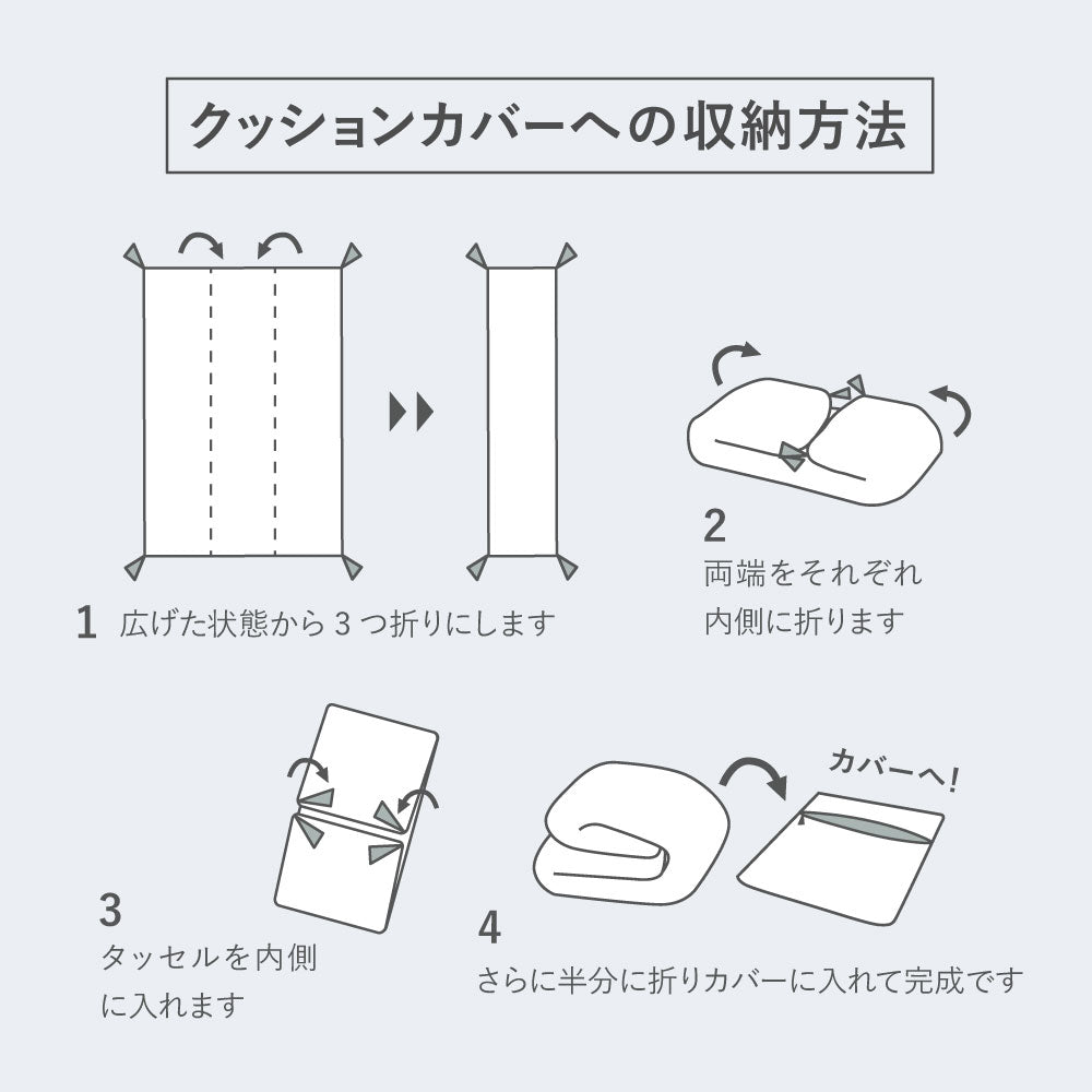 ニットブランケット 2WAY クッションカバー付き 洗える 収納袋付き ひざ掛け 毛布