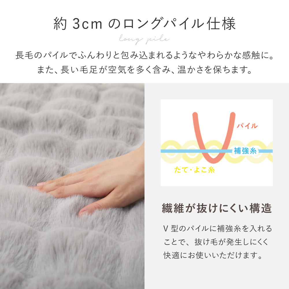 ひざ掛け　毛布　 秋 冬 フェイクファー 韓国インテリア 海外風 暖かい ふわもこ おしゃれ 洗える かわいい ラビットファー調 大人かわいい おしゃれ 北欧 姫系 ふわふわ ホワイトインテリア アイボリー洗えるひざ掛け・毛布　４サイズ