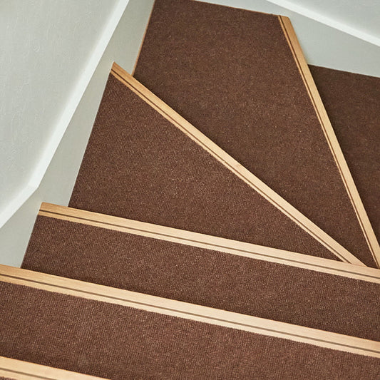 洗える吸着マット　ピタ　階段マット踊り場付き　17枚組(階段用15枚＋踊り場用2枚)