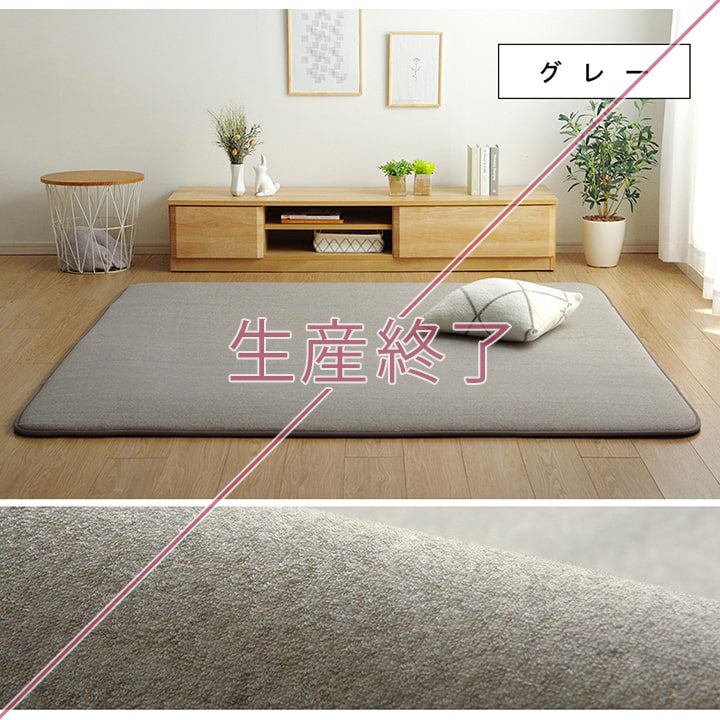 パイル地でサラッとした肌触り！ふかふかで気持ちいいボリュームラグ