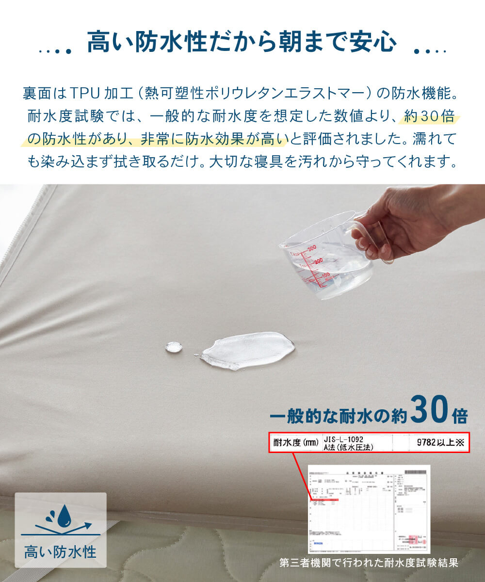 Nice guard+[ナイスガードプラス] しっかり防水フラットシーツ (FJ)ベビーサイズ