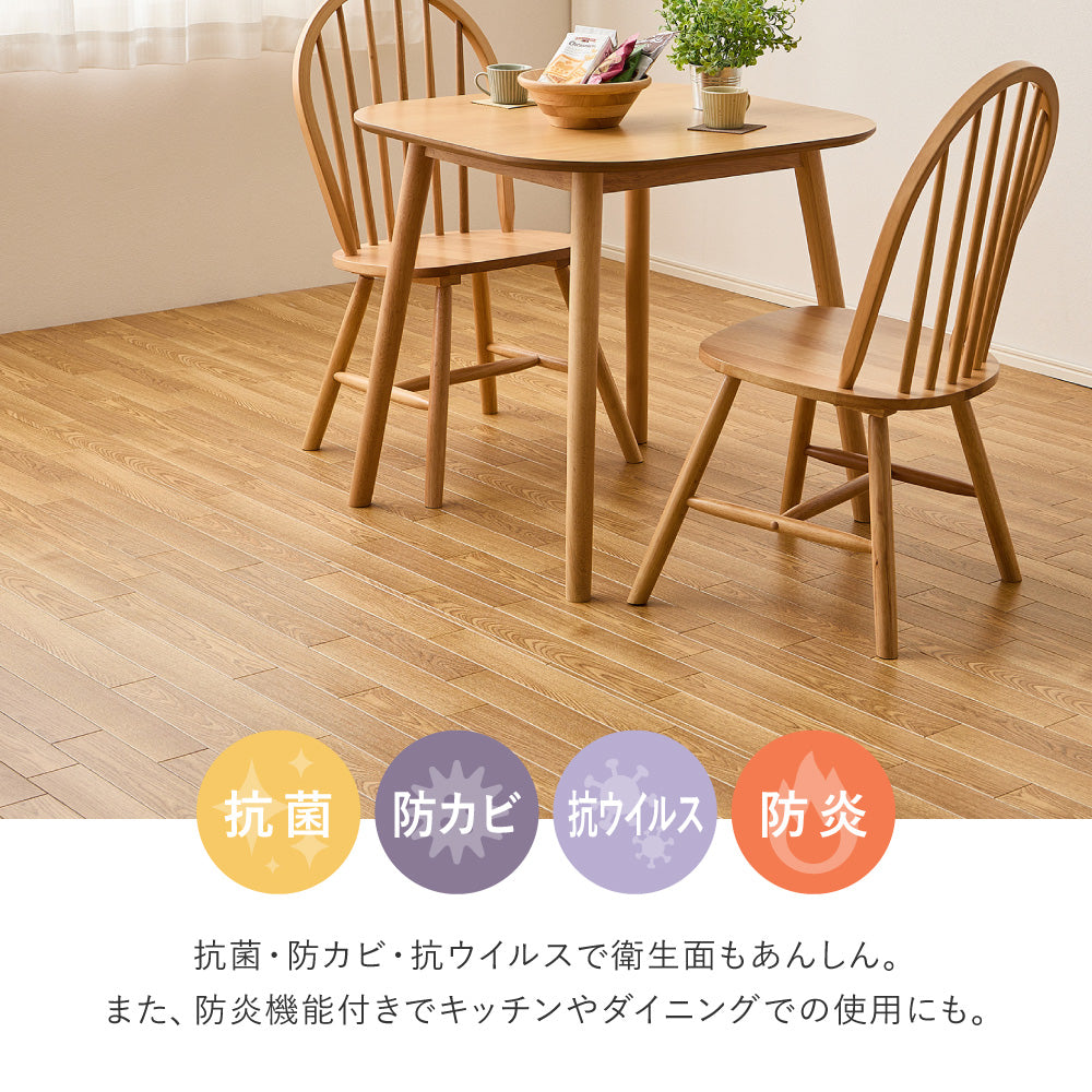 ペットもOK 日本製 クッションフロア  滑りにくい 消臭 抗菌 キズが目立たない お掃除簡単 床暖房OK 玄関 廊下 リビング ケージ周り 犬 猫 90X100~300cm　5サイズ