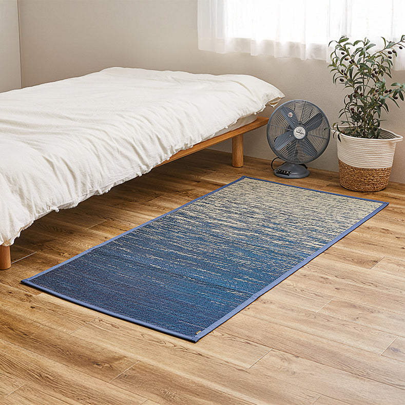 国産い草ラグ（裏貼り）　せとのと　凪　約80×160cm
