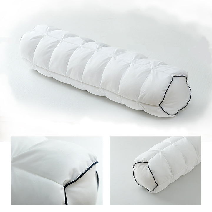まるで雪のようなふわふわもこもこ雲洗える抱き枕 クラウディア 25R×110cm（カバー付き）