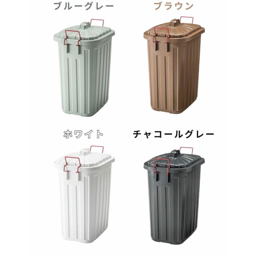 ゴミ箱 60L おしゃれ 屋外 分別 キッチン 北欧 フタ付き シンプル ダストボックス 大容量 日本製 国産 外置き 耐衝撃 タフカン
