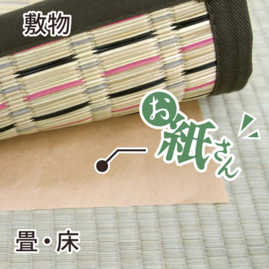 敷物の下に敷くだけ！抗菌効カビ敷物用保護シート　お紙さん