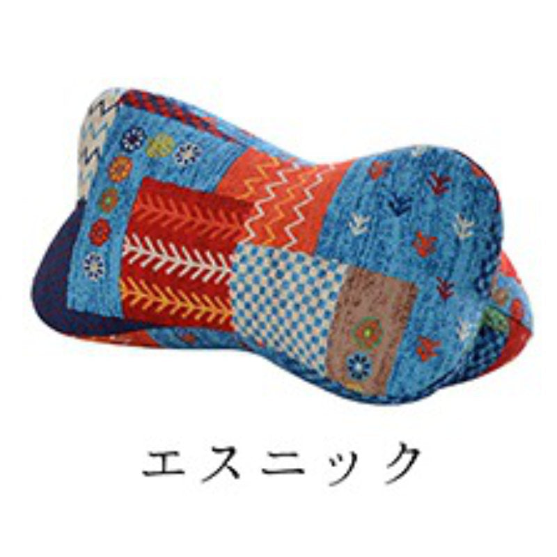 まくらに、足まくらに、腰にあててクッションとして使い方いろいろほね枕 約35×17cm