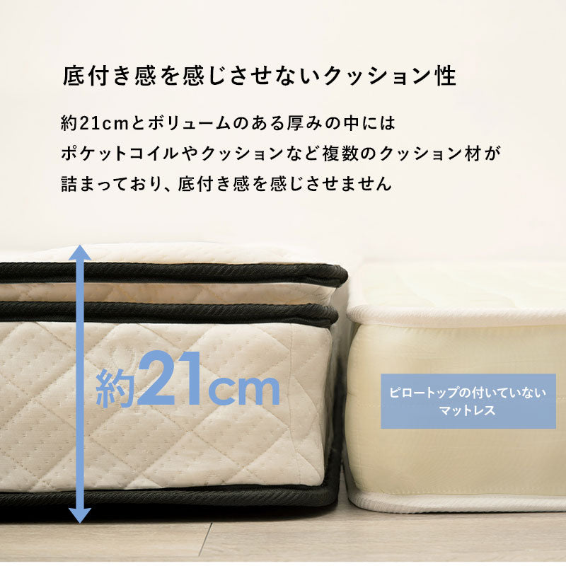 ボンネルコイルマットレスベッド すのこベッド　シングル　グレー  ホワイト ホテルライク