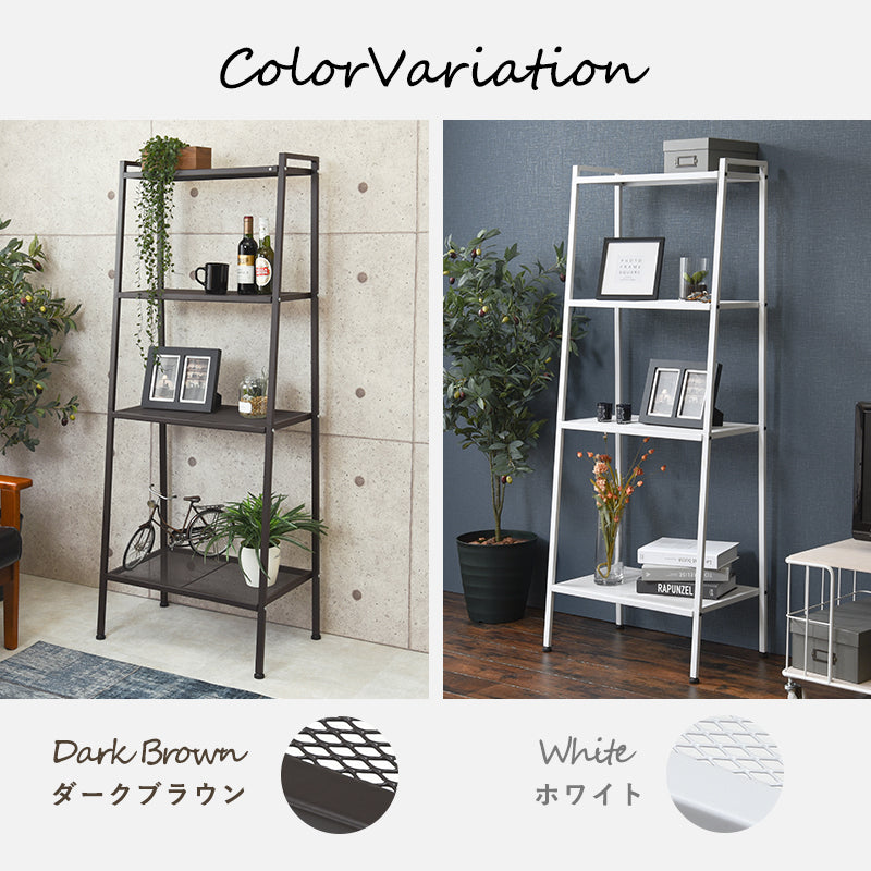 シンプルでスタイリッシュなスチールオープンラック