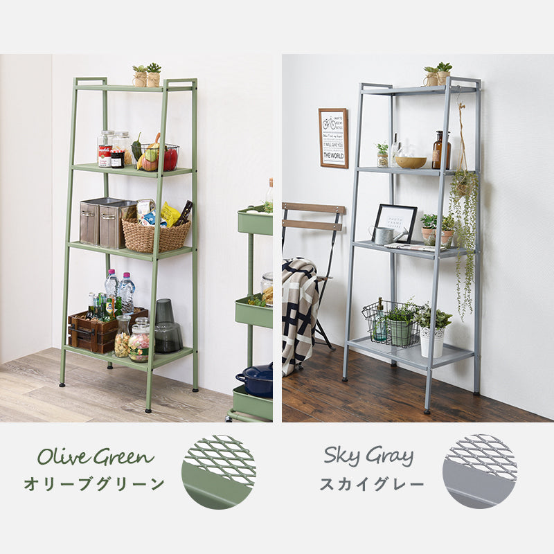 シンプルでスタイリッシュなスチールオープンラック