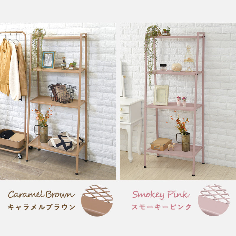 シンプルでスタイリッシュなスチールオープンラック