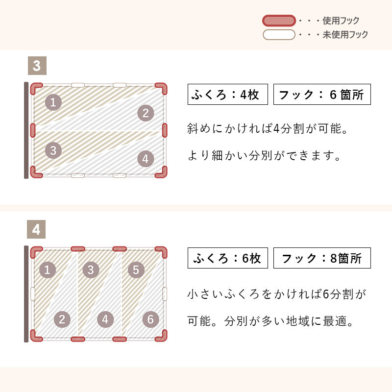 分別ごみ箱ラック ビニール袋をかけて分別が可能なダストワゴン 幅26×奥行40×高さ60.5cm