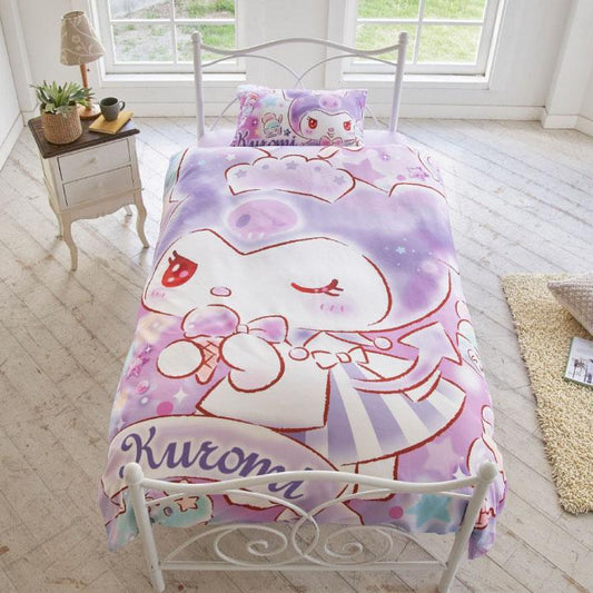 【Sanrio サンリオ】マイメロディ クロミ ふとんカバーセット（布団カバー・シーツ・ピローケース）カバーリング3点セット