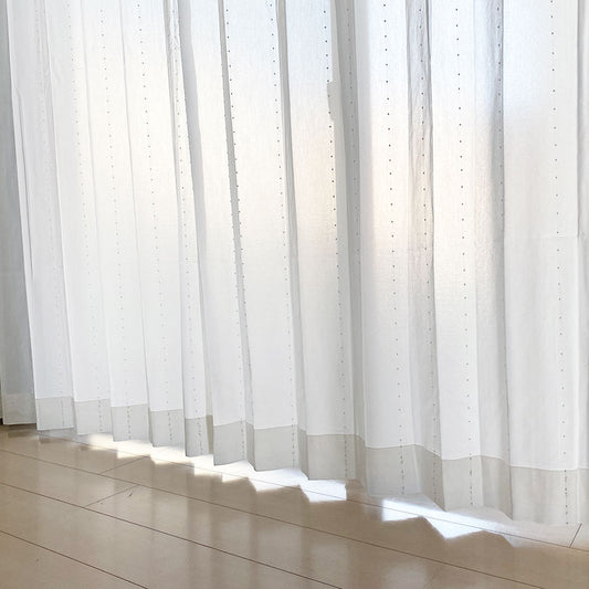 遮像・防炎・遮熱機能を備えたレースカーテンMalmö - マルメ