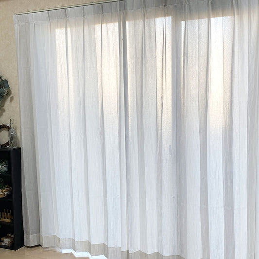 遮像・防炎・遮熱機能を備えたレースカーテン Esna - エスナ