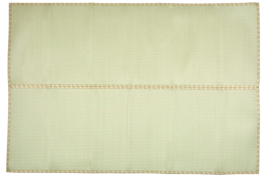 丈夫で長持ち、汚れてもさっと拭ける樹脂製の水洗いできるい草 上敷き カーペット　祇園(ぎおん)