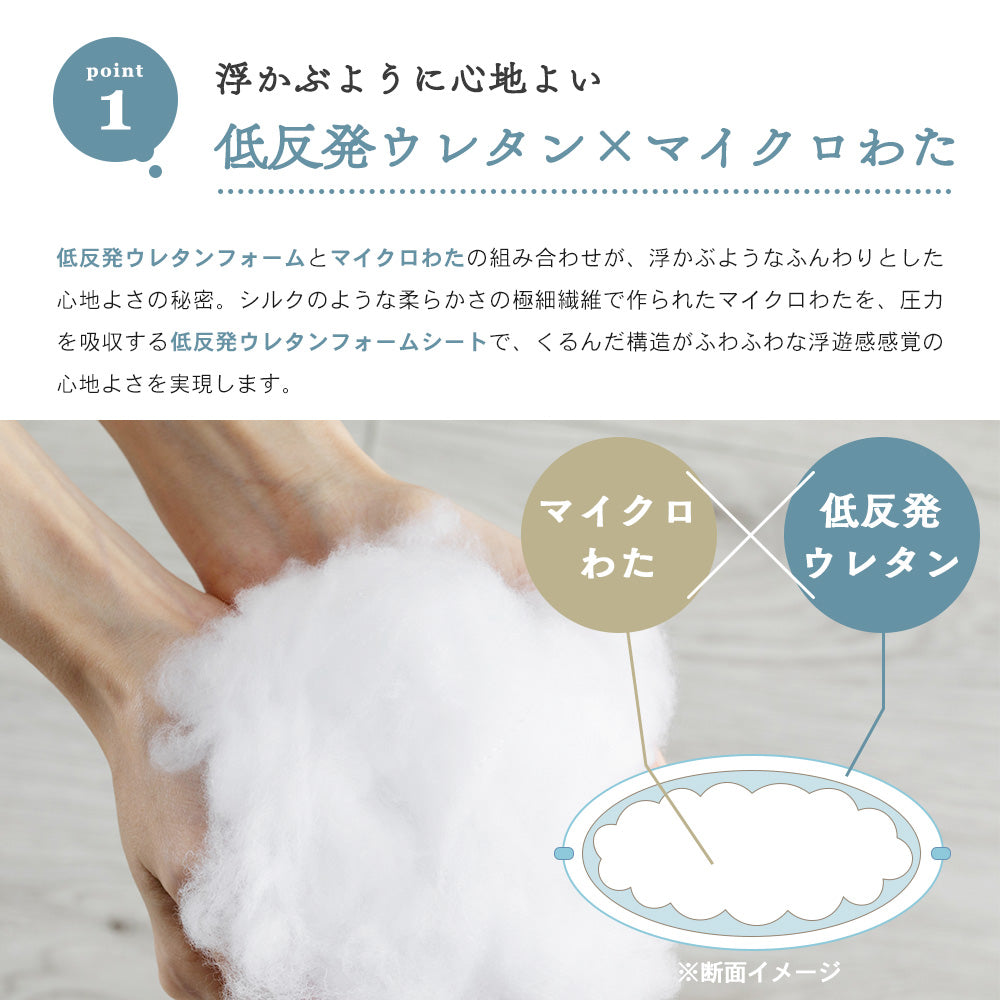 MOKUMOピロー（わたタイプ）