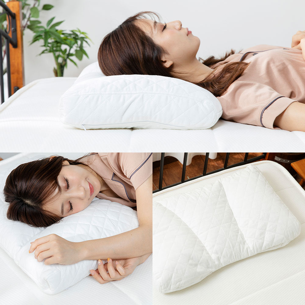 まくら屋さんが考えた　寝返りなめらかそば殻まくら