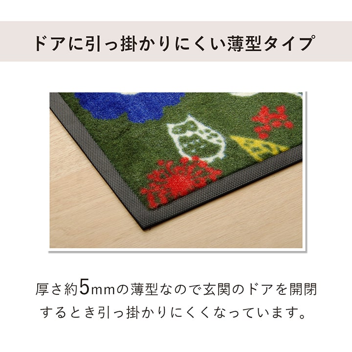 玄関を華やかにする外用玄関マット フォレスタ