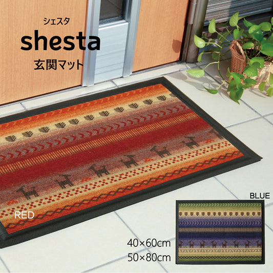 屋内・屋外どちらでも使用可能な玄関マット シェスタ