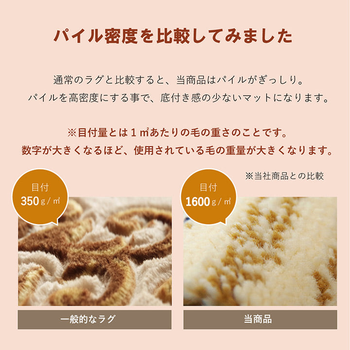 キリム柄がアクセントになるウィルトン織り玄関マット