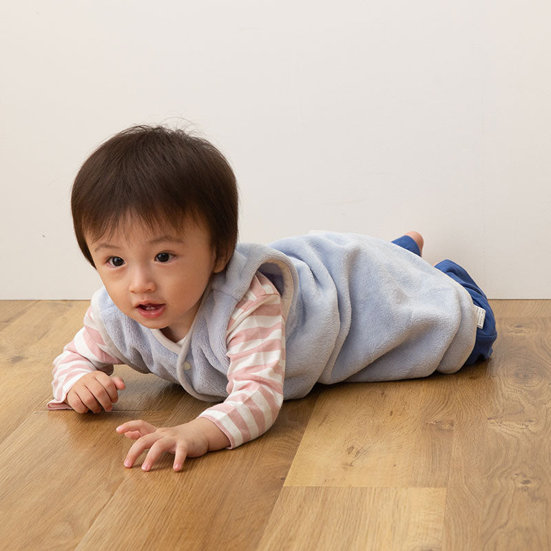 mofua baby(モフア ベビー) お布団はだけても安心のあったかスリーパー（エコテックス認証）